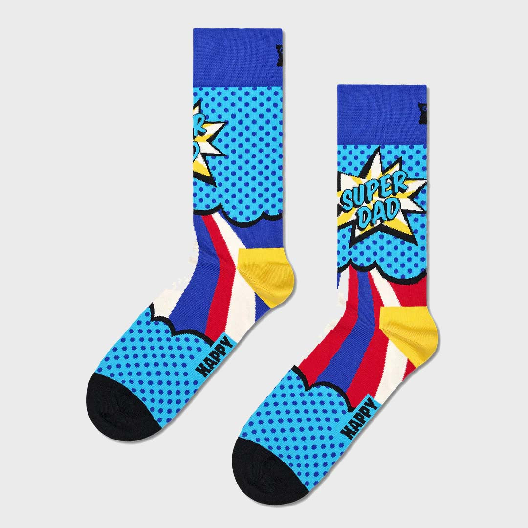 SUPER DAD SOCK | POP ART