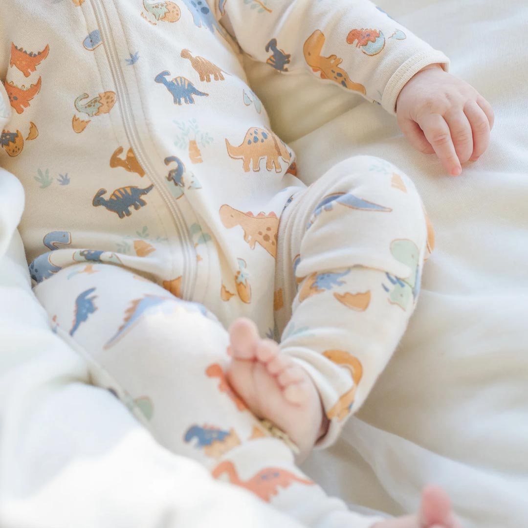 Harvest LS Onesie | Dino Bubs
