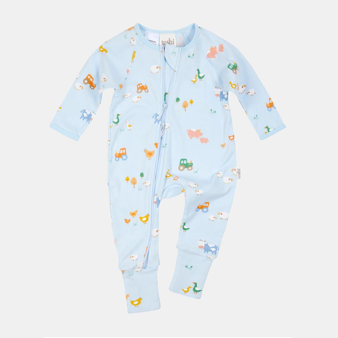 Harvest LS Onesie | Farm Buddies