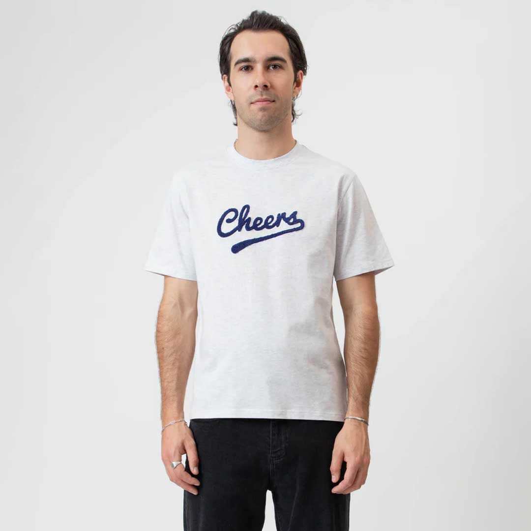 Heavy Weight Tee | Cheers Grey Marle