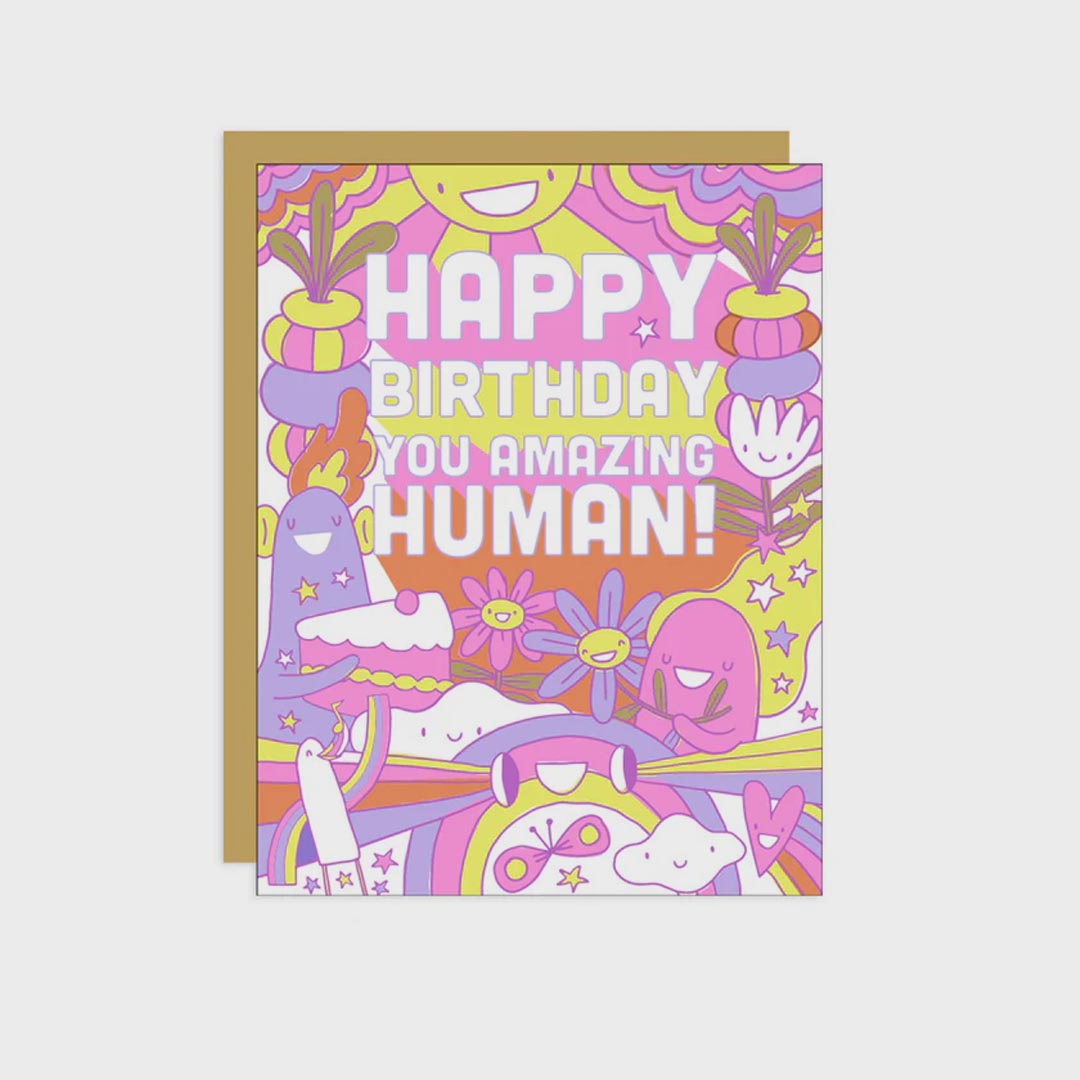 Birthday Card Card | Amazing Human