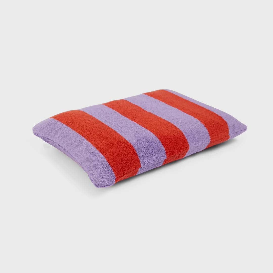 BEACH PILLOW | GRAPEFRUIT STRIPES