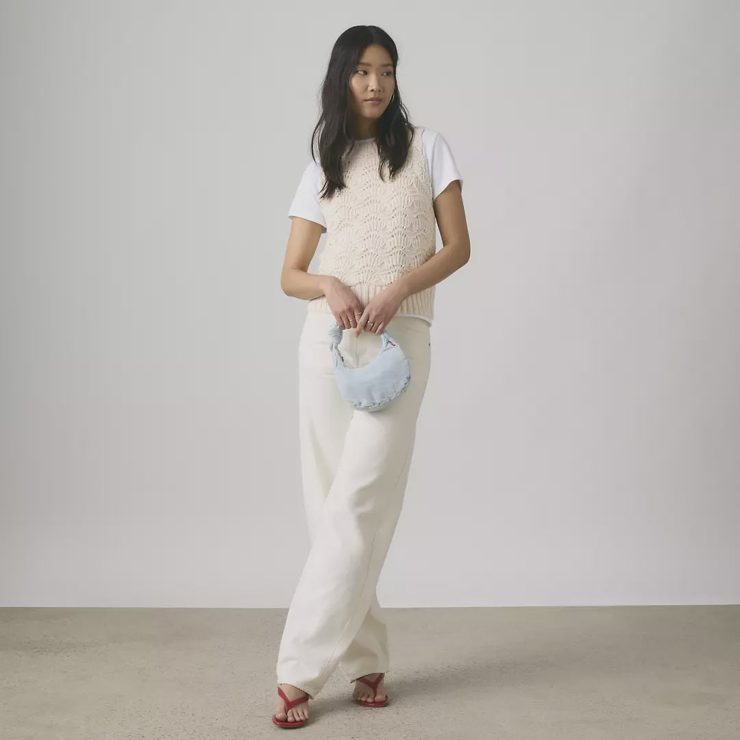 Hope Crochet Tank Top | Pristine White