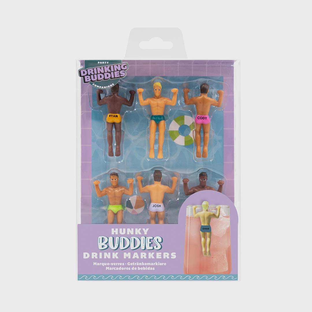 HUNKY BUDDIES | DRINK MARKERS