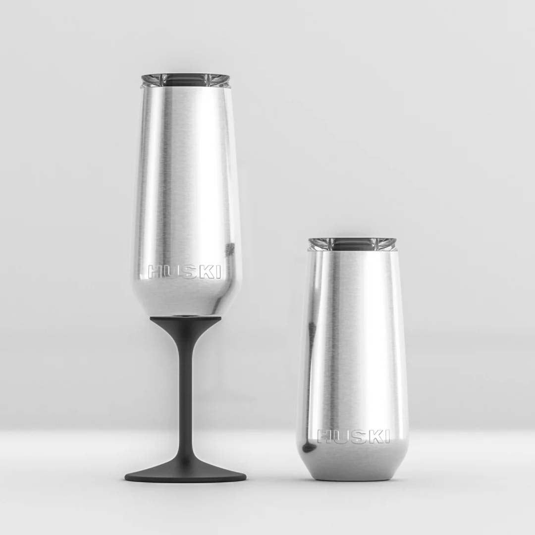 CHAMPAGNE FLUTE | BRUSHED STAINLESS