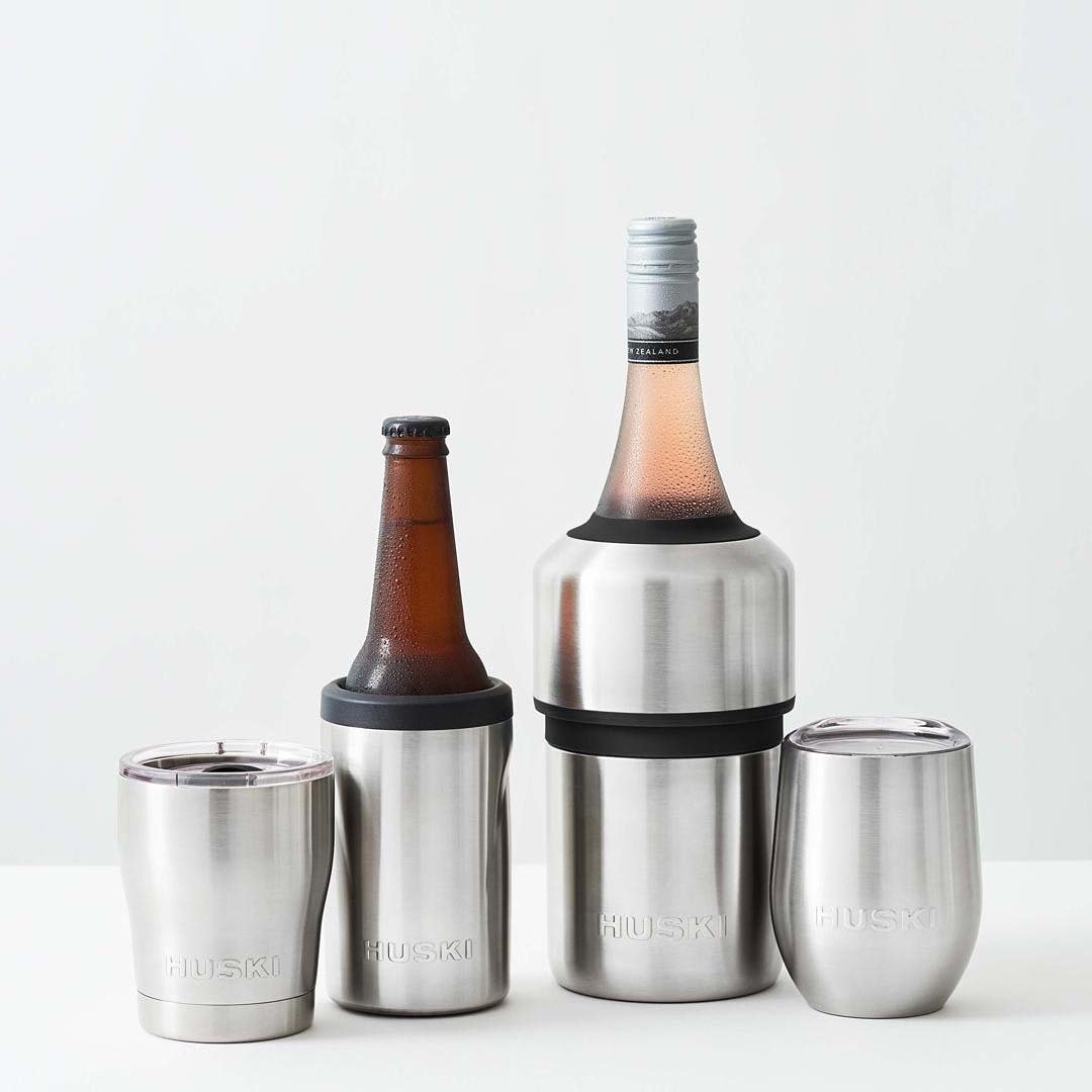 WINE TUMBLER | BRUSHED STEEL