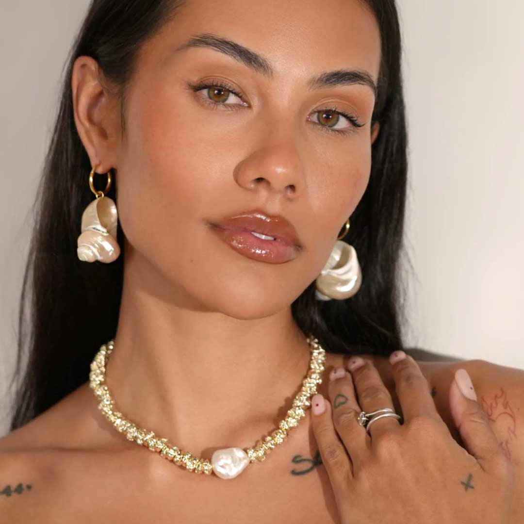 Avani Necklace | Gold