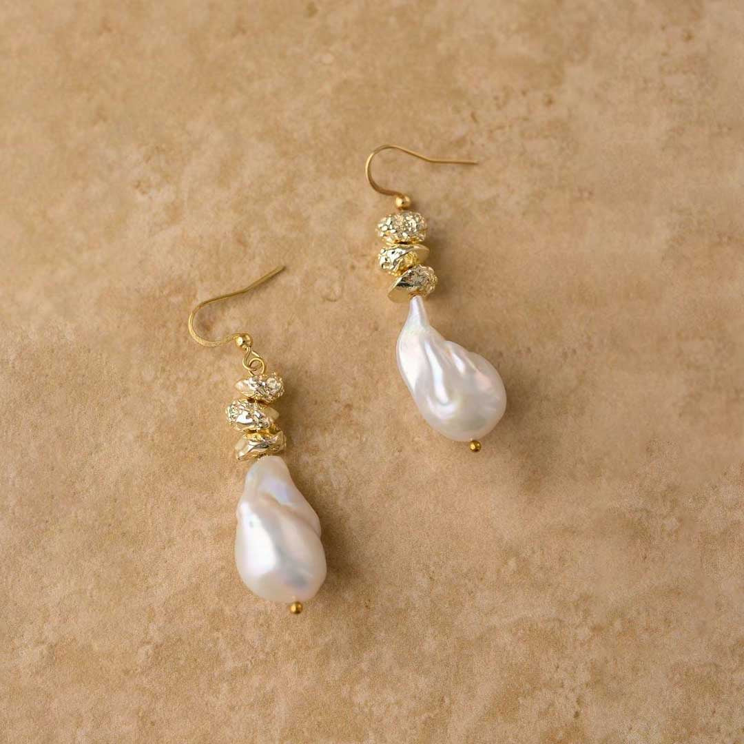 Jewel Earrings | Gold