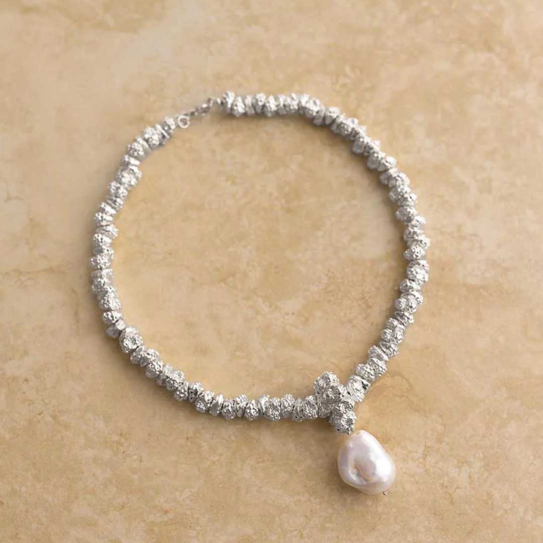 Jewel Necklace | Silver