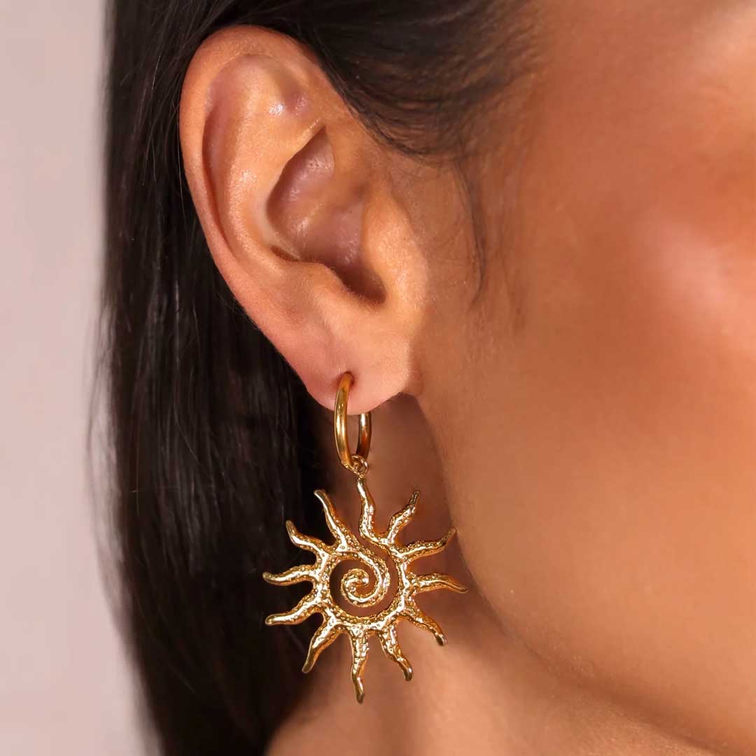 Liora Earrings | Gold