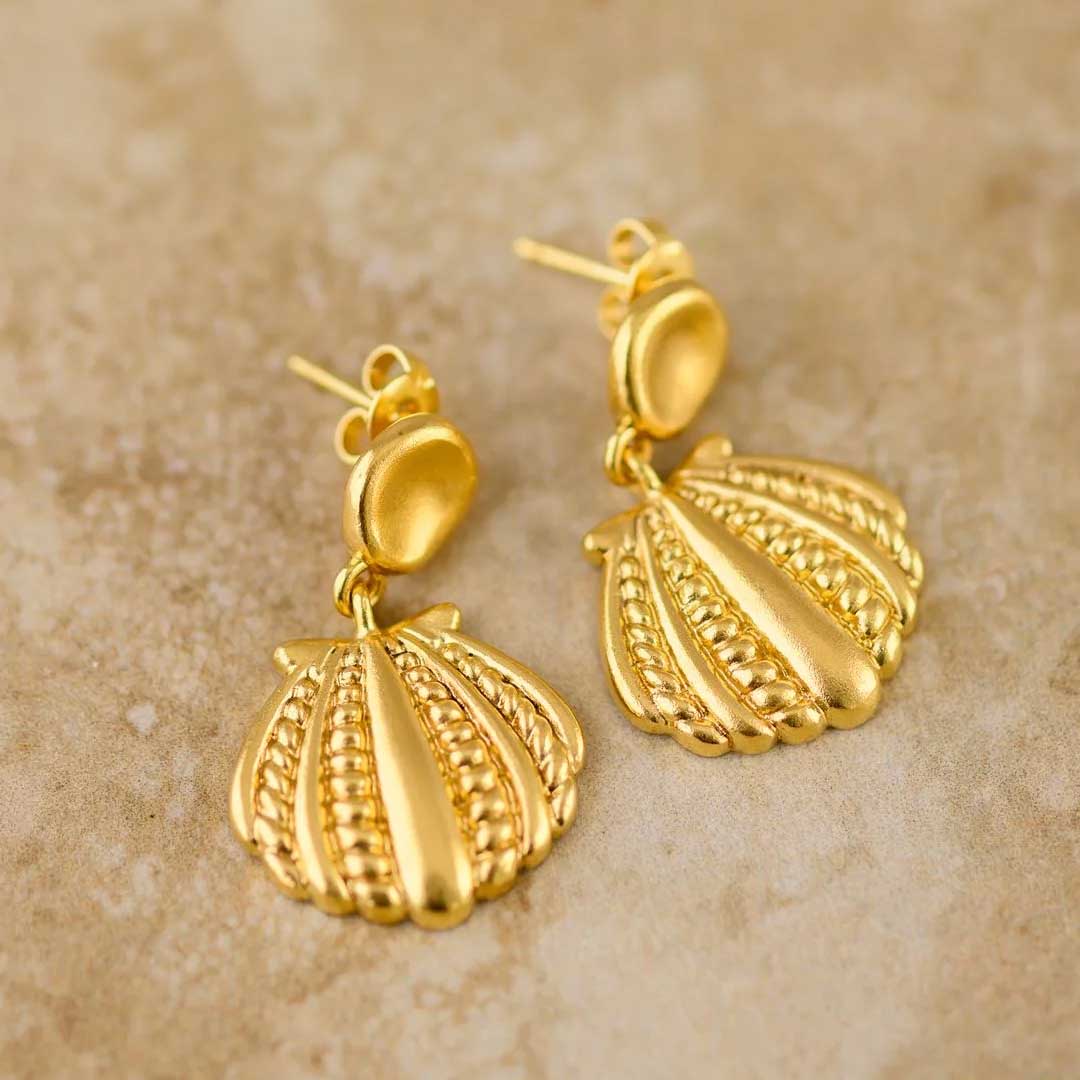 Sia Earrings | Gold