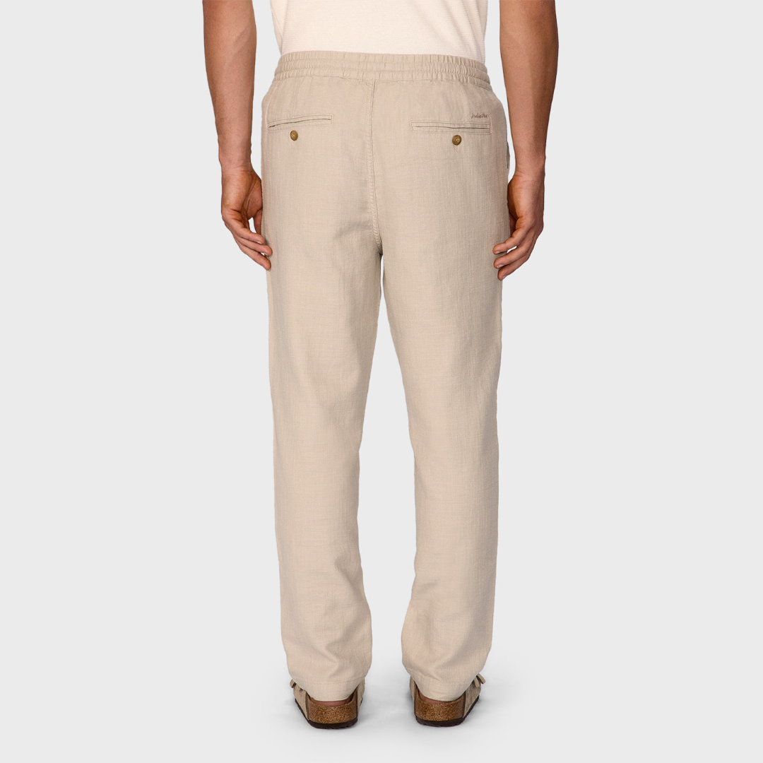 The Mallorca Pant | Stone - supplier view 3