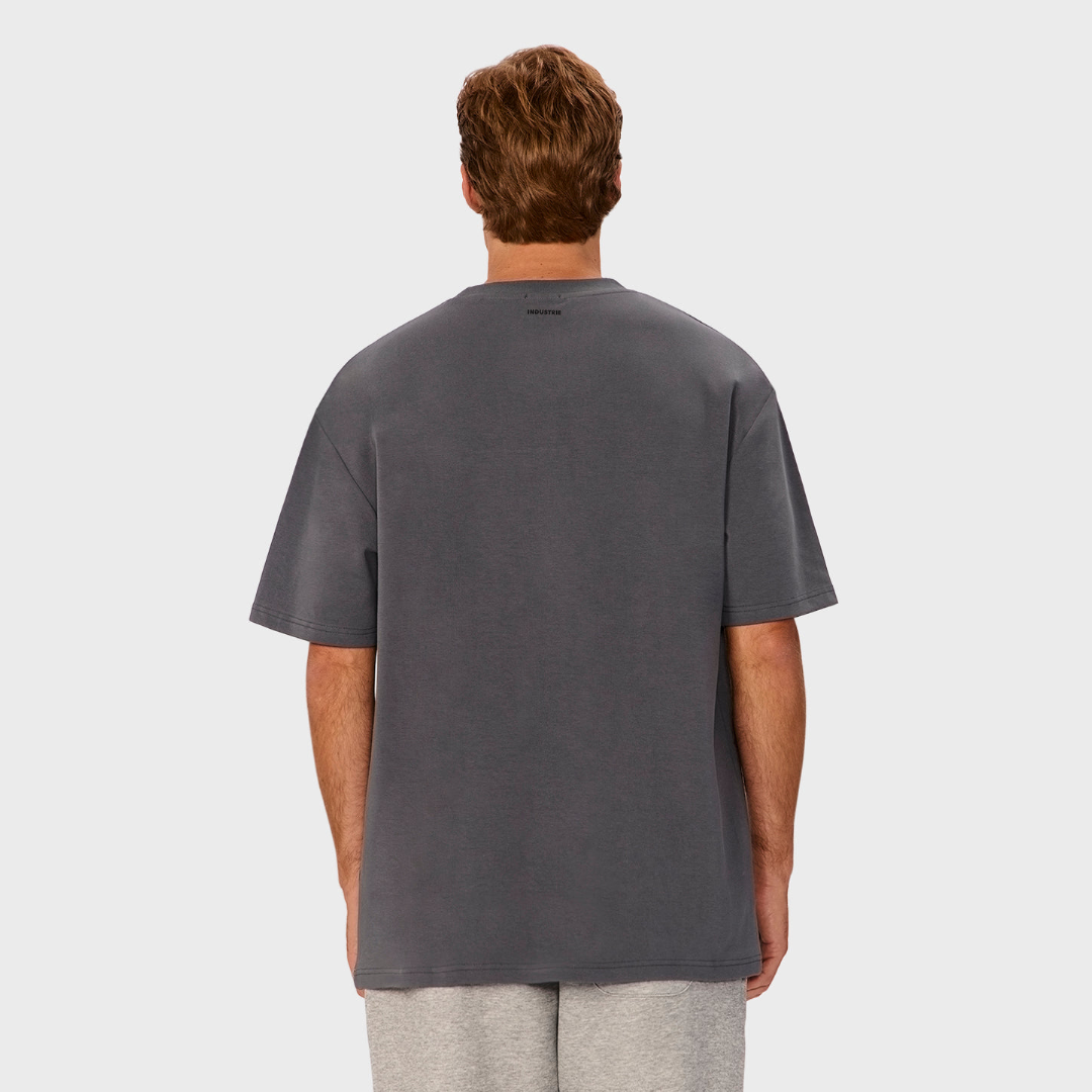 The Newport Tee | Slate - rear model