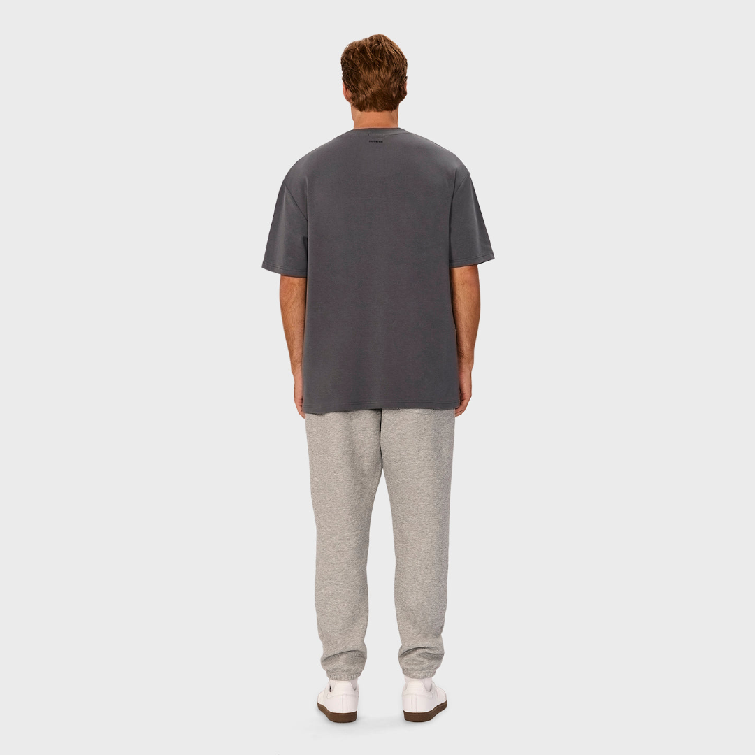 The Newport Tee | Slate - full rear model