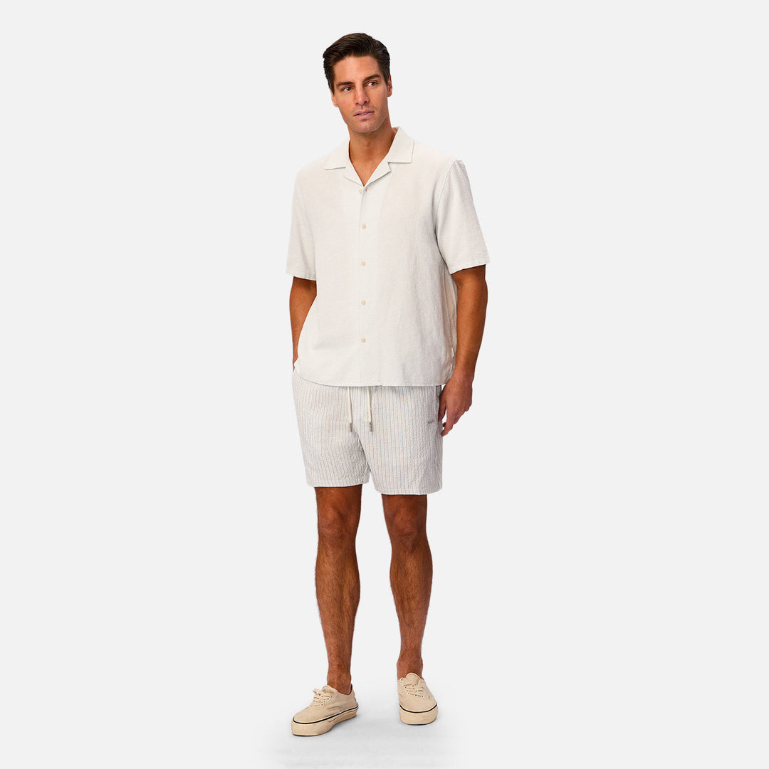 The Escala Swim Short in Blue Multi — official image 02