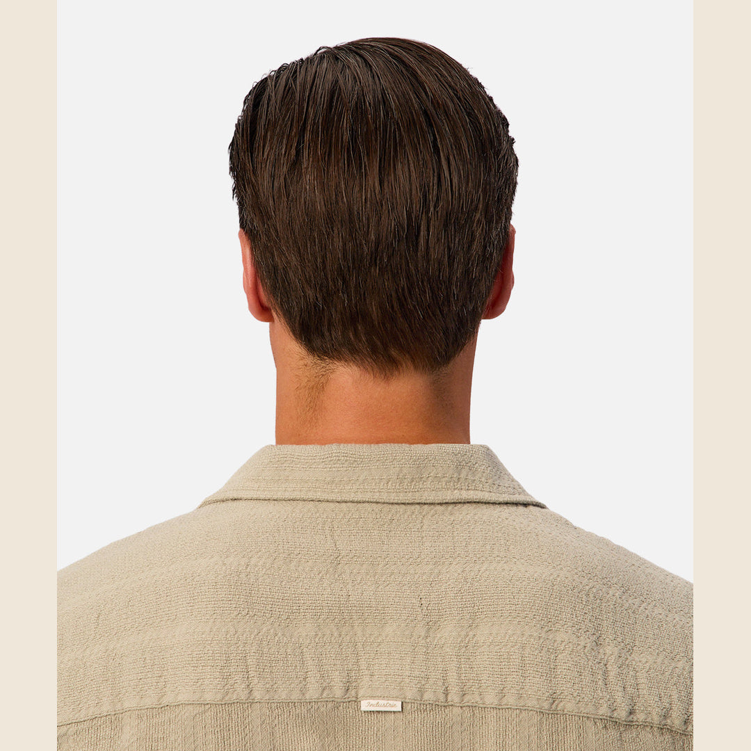 The San Bernado Short Sleeve Shirt in Basil 27 — official image 08