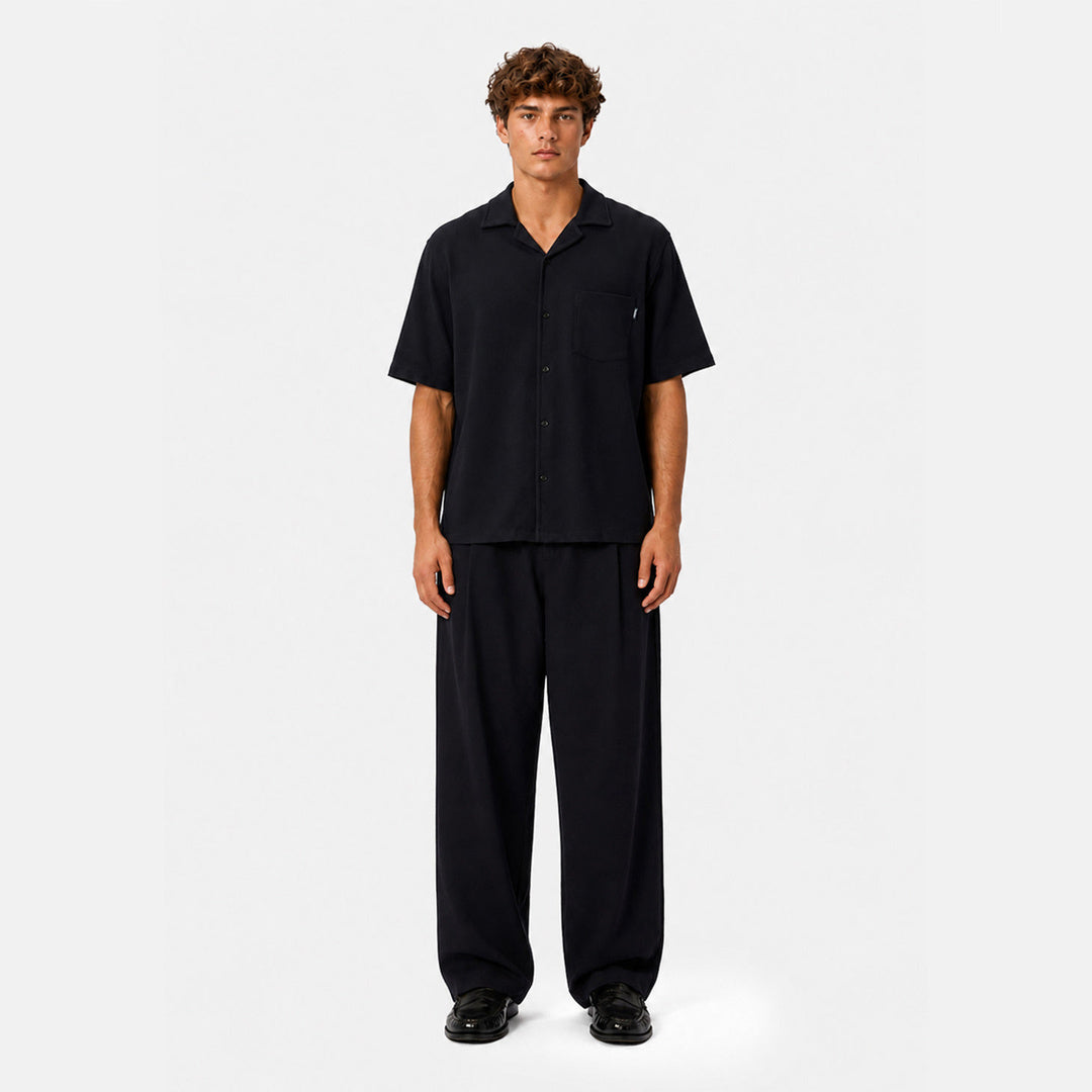 The Rosario Short Sleeve Shirt in Navy — official image 05