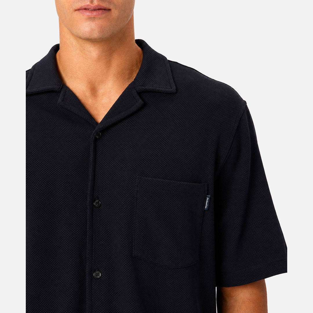The Rosario Short Sleeve Shirt in Navy — official image 06
