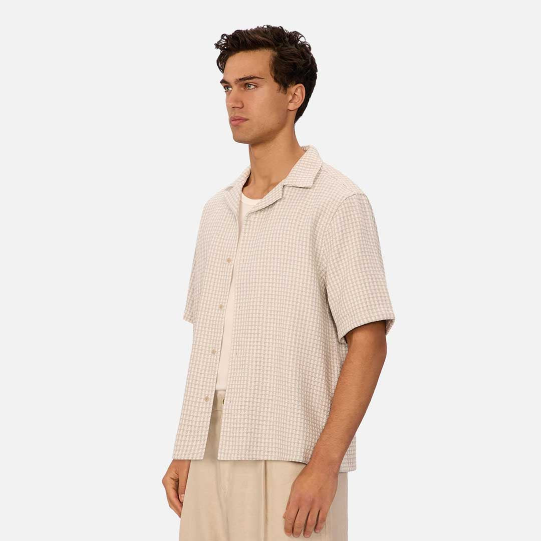 The Almeria Shirt | Off White  Stone