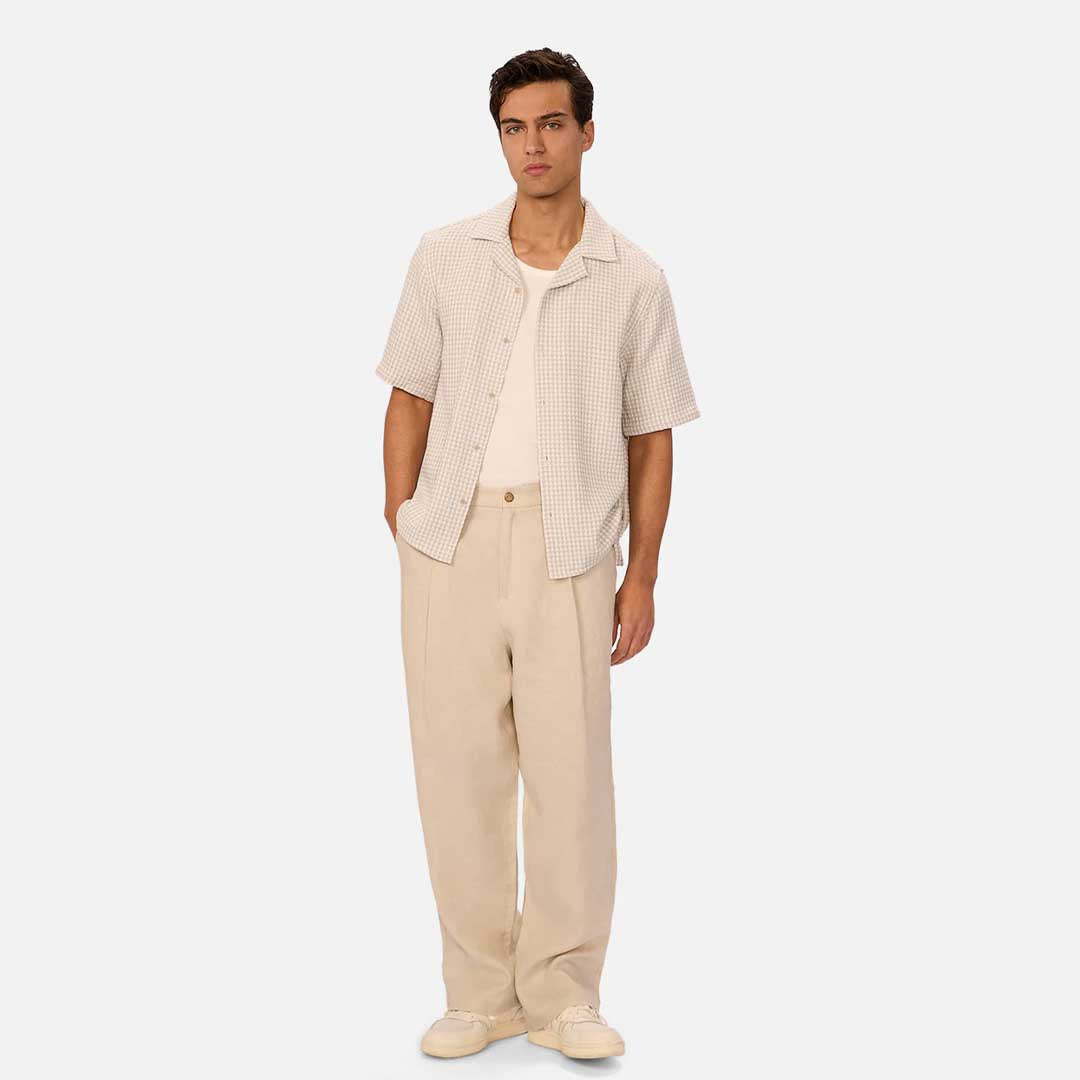 The Almeria Shirt | Off White  Stone