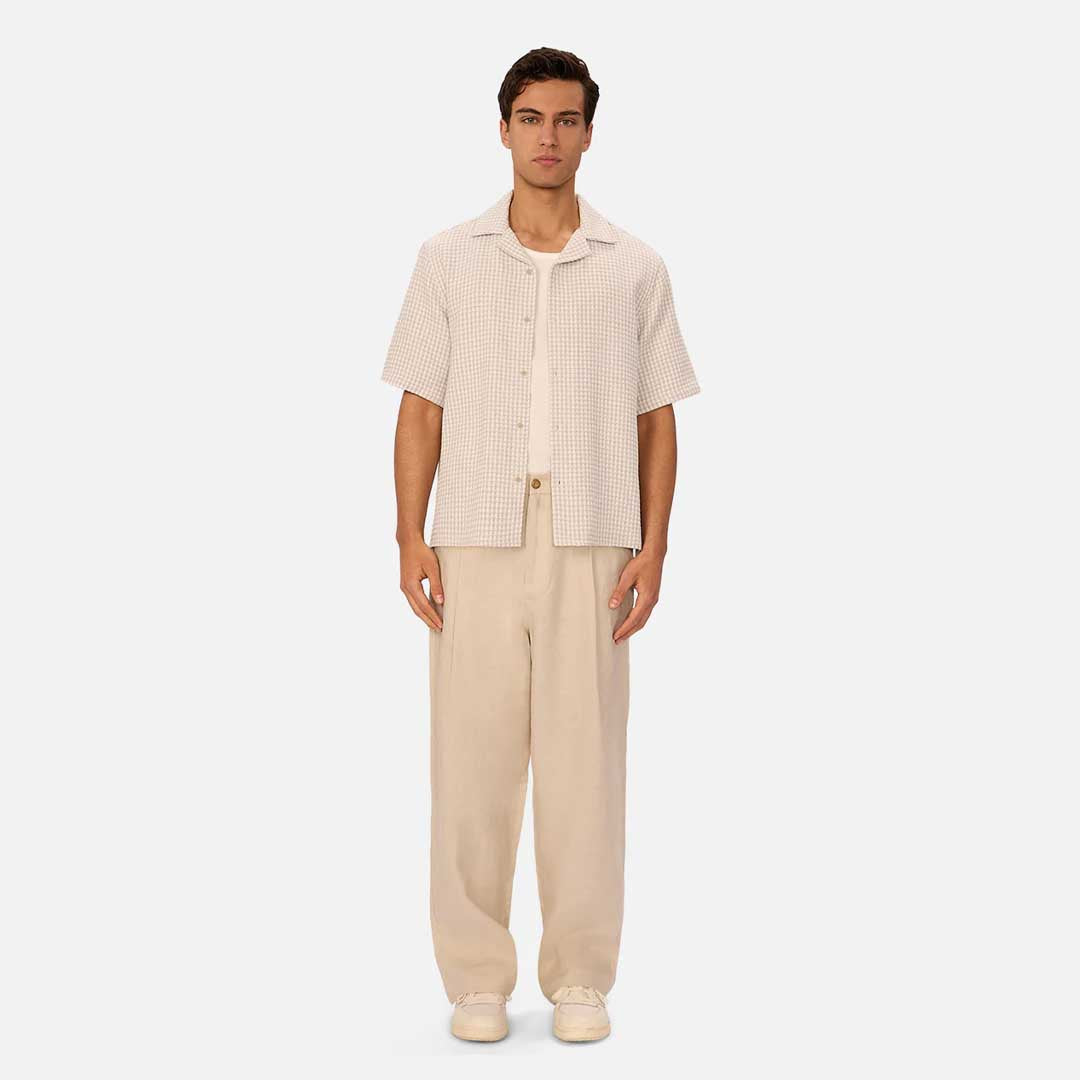 The Almeria Shirt | Off White  Stone