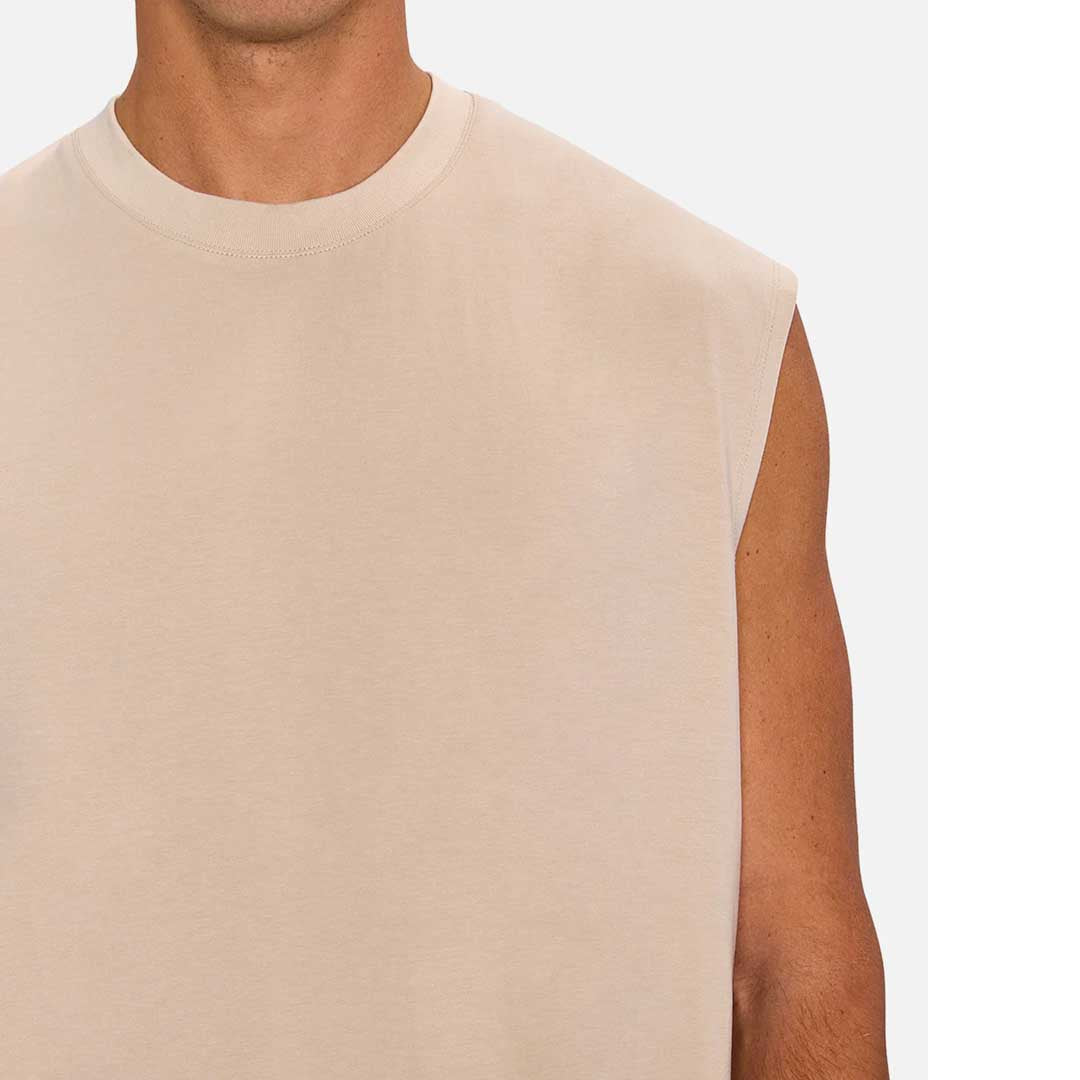 The Freeman Sleeveless Tee | Dune