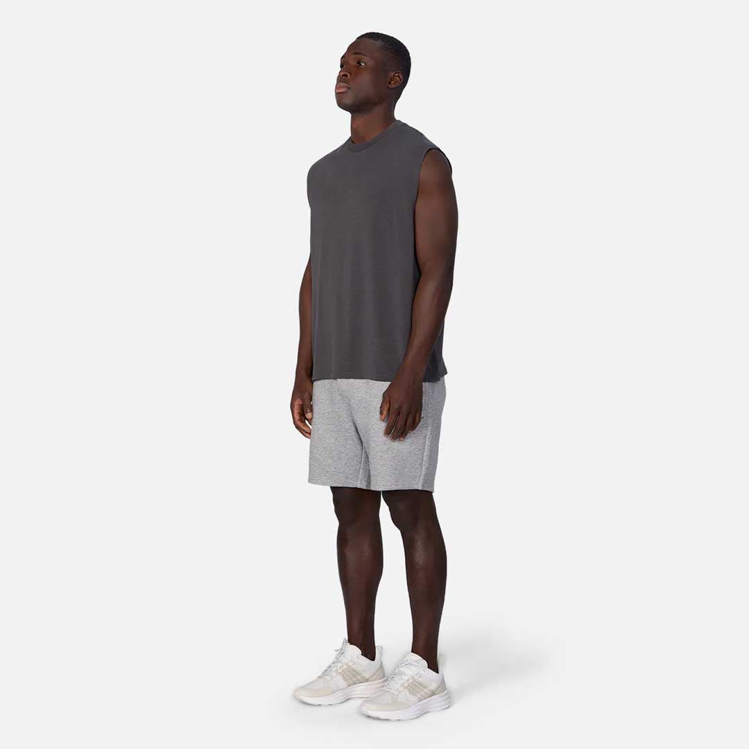 The Freeman Sleeveless Tee | Onyx