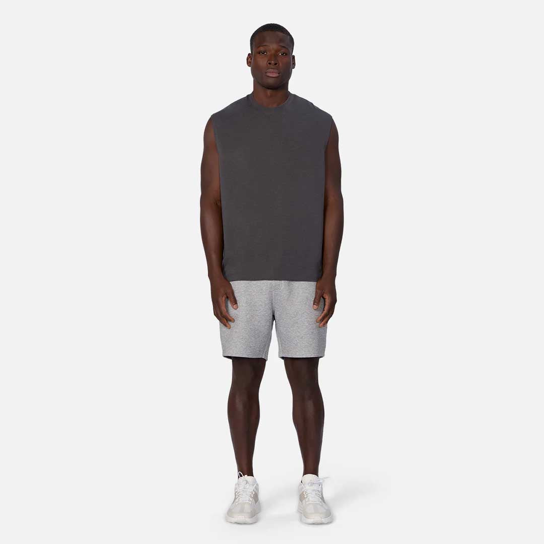 The Freeman Sleeveless Tee | Onyx
