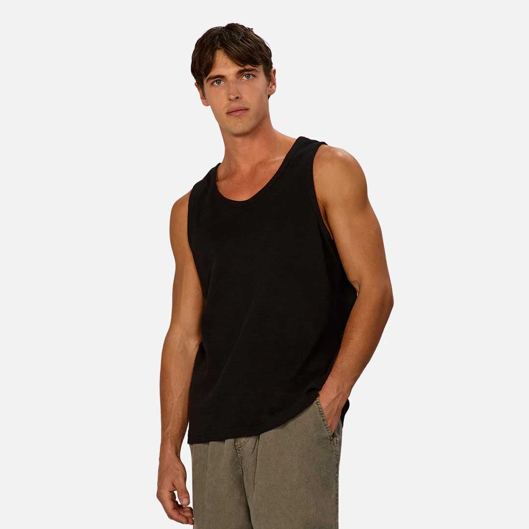 The Marlon Singlet | Black