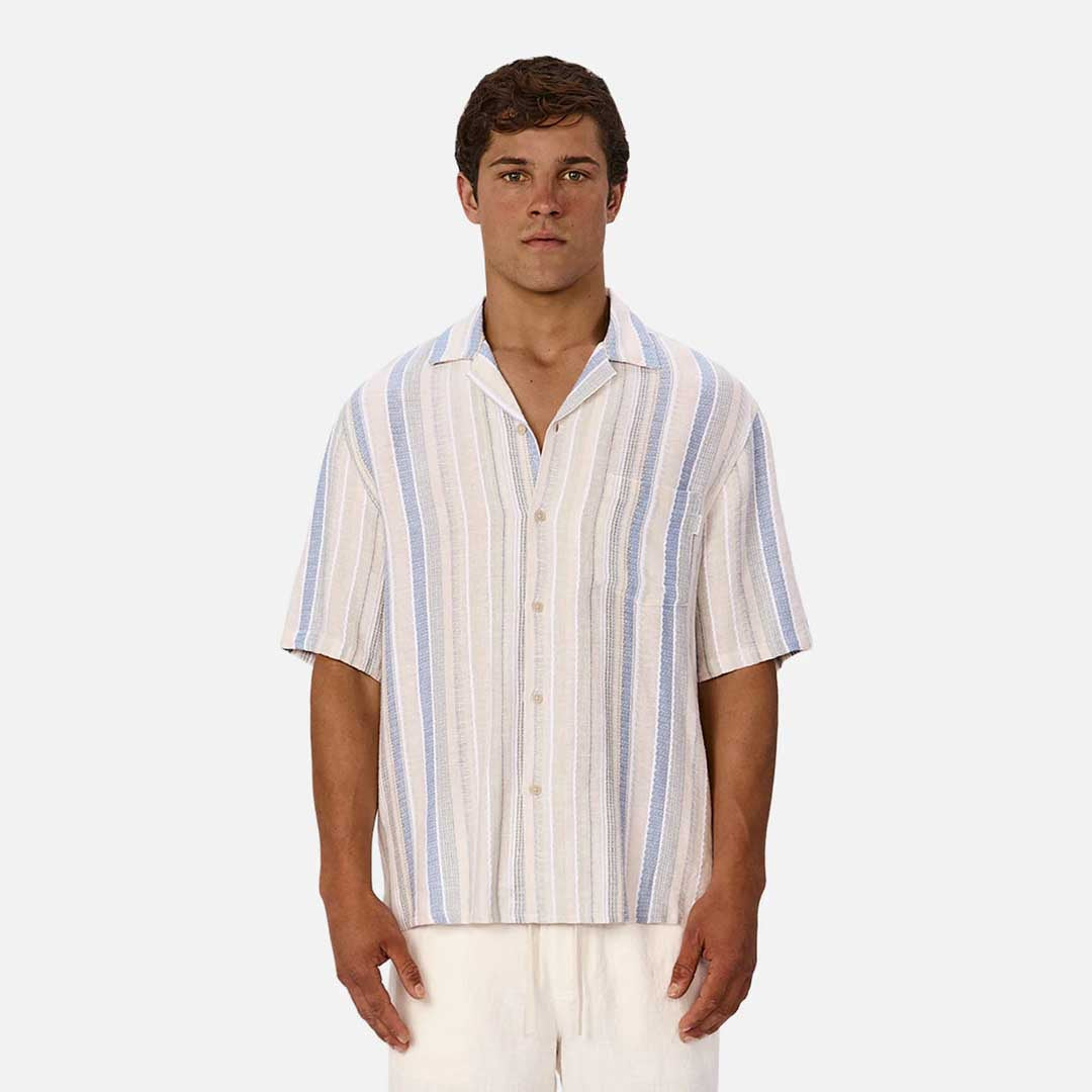 The Oakfield Shirt | Blue White