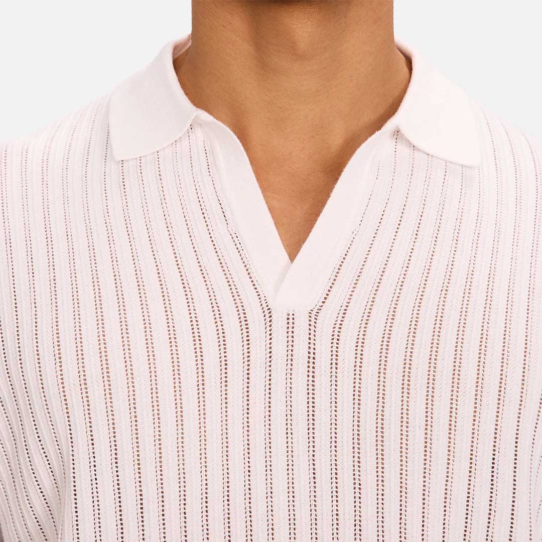 The Poolside Polo | Winter White