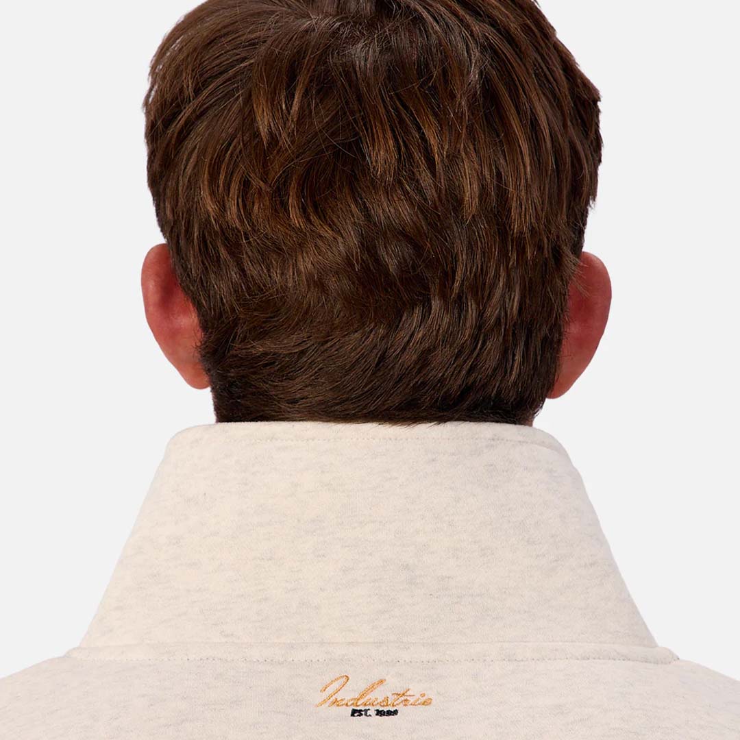 The East Village Track Top | Oat  Navy
