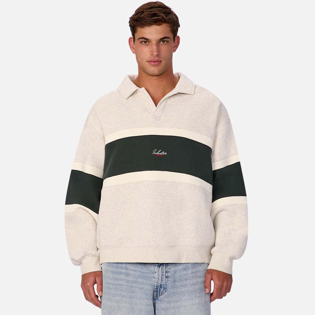The Eastbourne Track Top | Oatmeal Rich Green