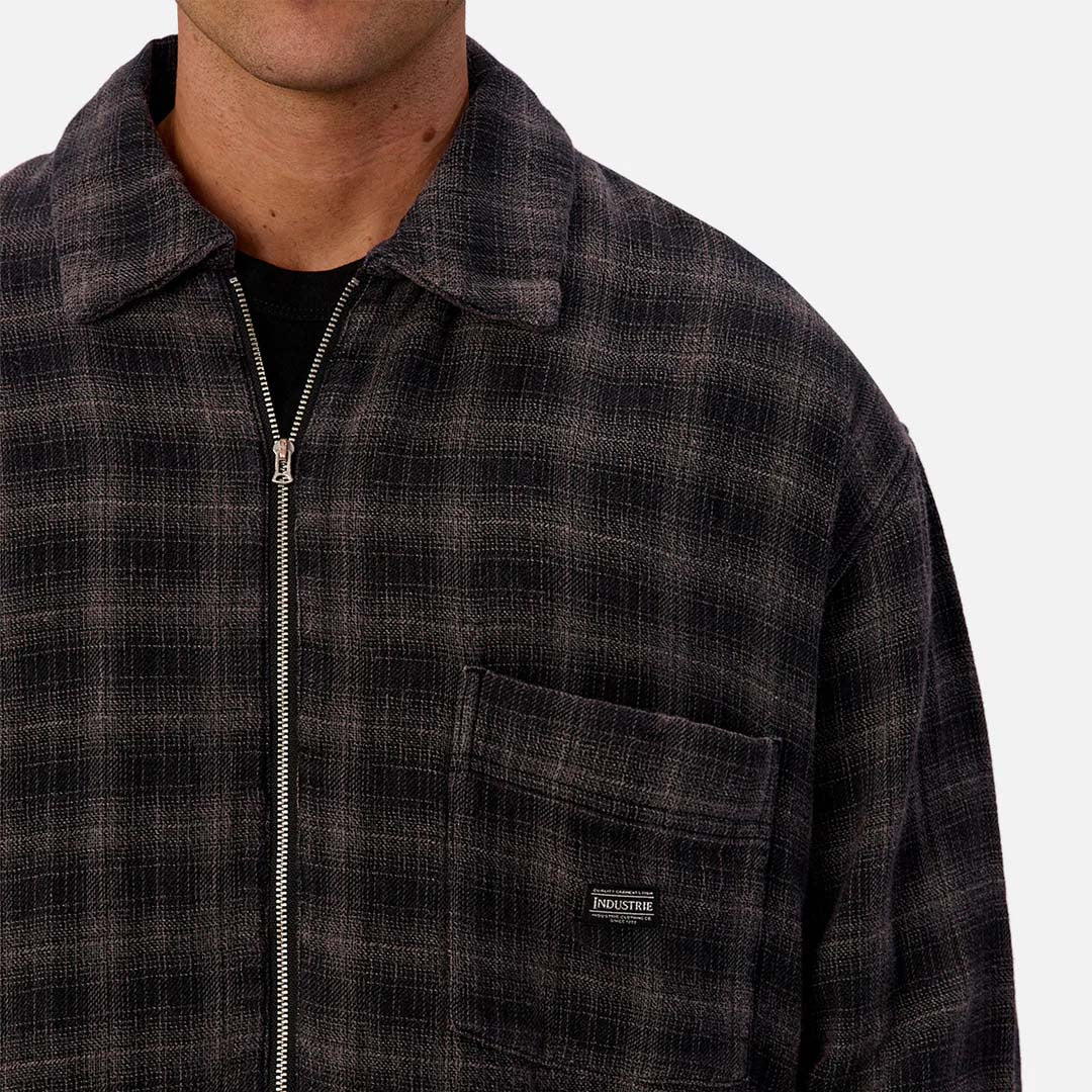 The Camino OverShirt | Black Charcoal