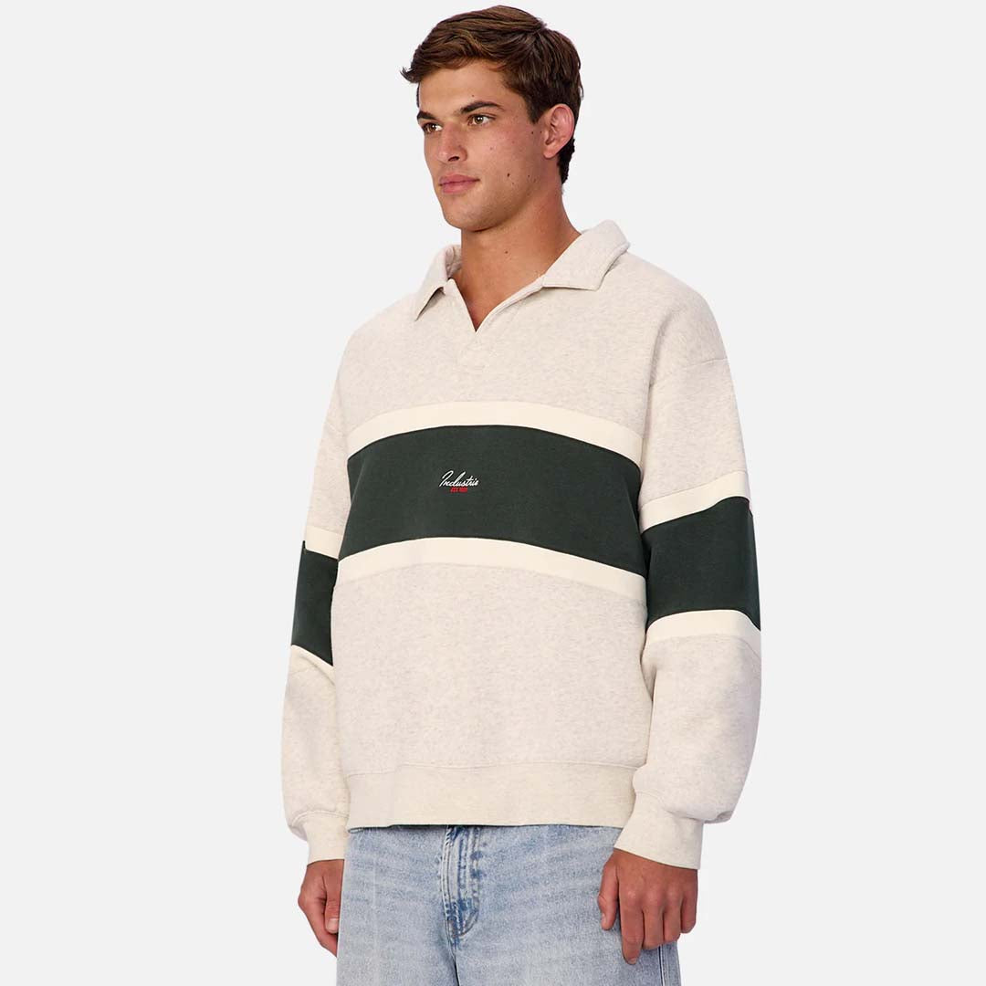 The Eastbourne Track Top | Oatmeal Rich Green
