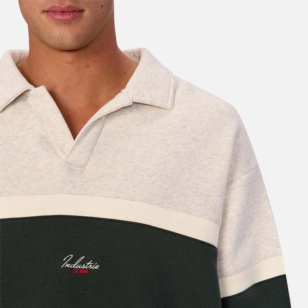 The Eastbourne Track Top | Oatmeal Rich Green