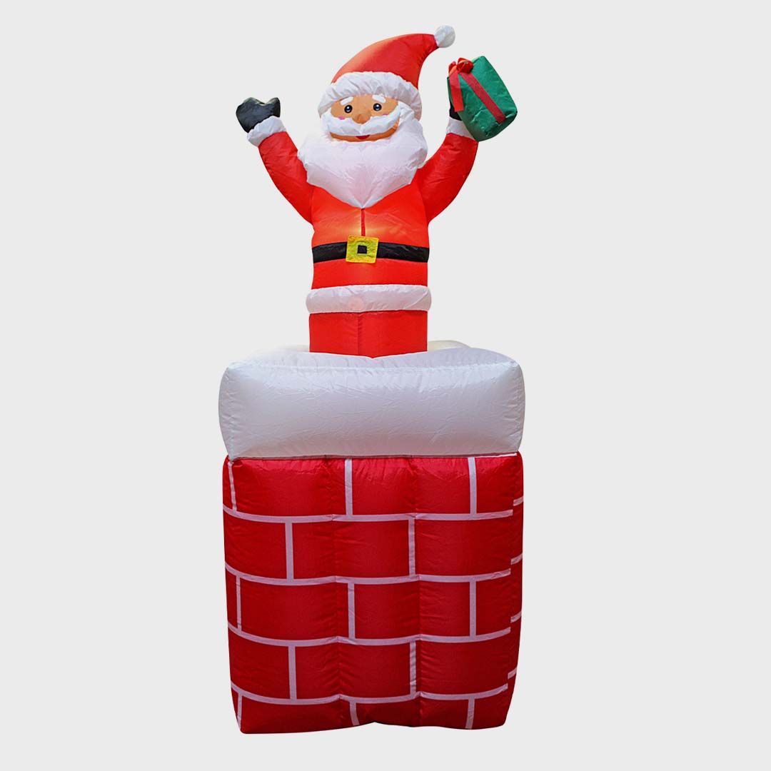 INFLATABLE SANTA CHIMNEY