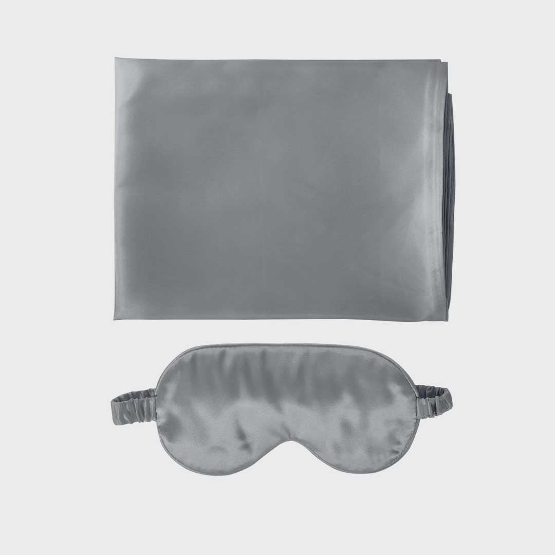 Satin Sleep Set | Grey