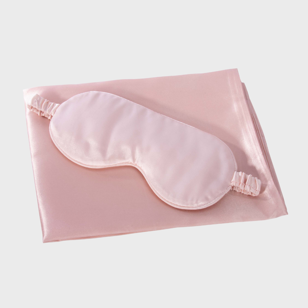 SATIN SLEEP SET | PINK