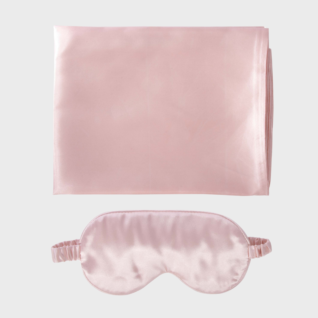 SATIN SLEEP SET | PINK