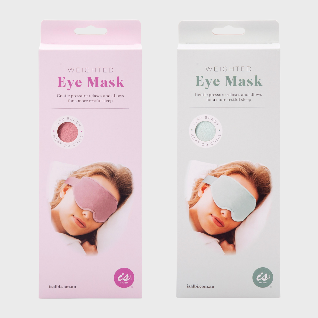 WEIGHTED EYE MASK | PINK