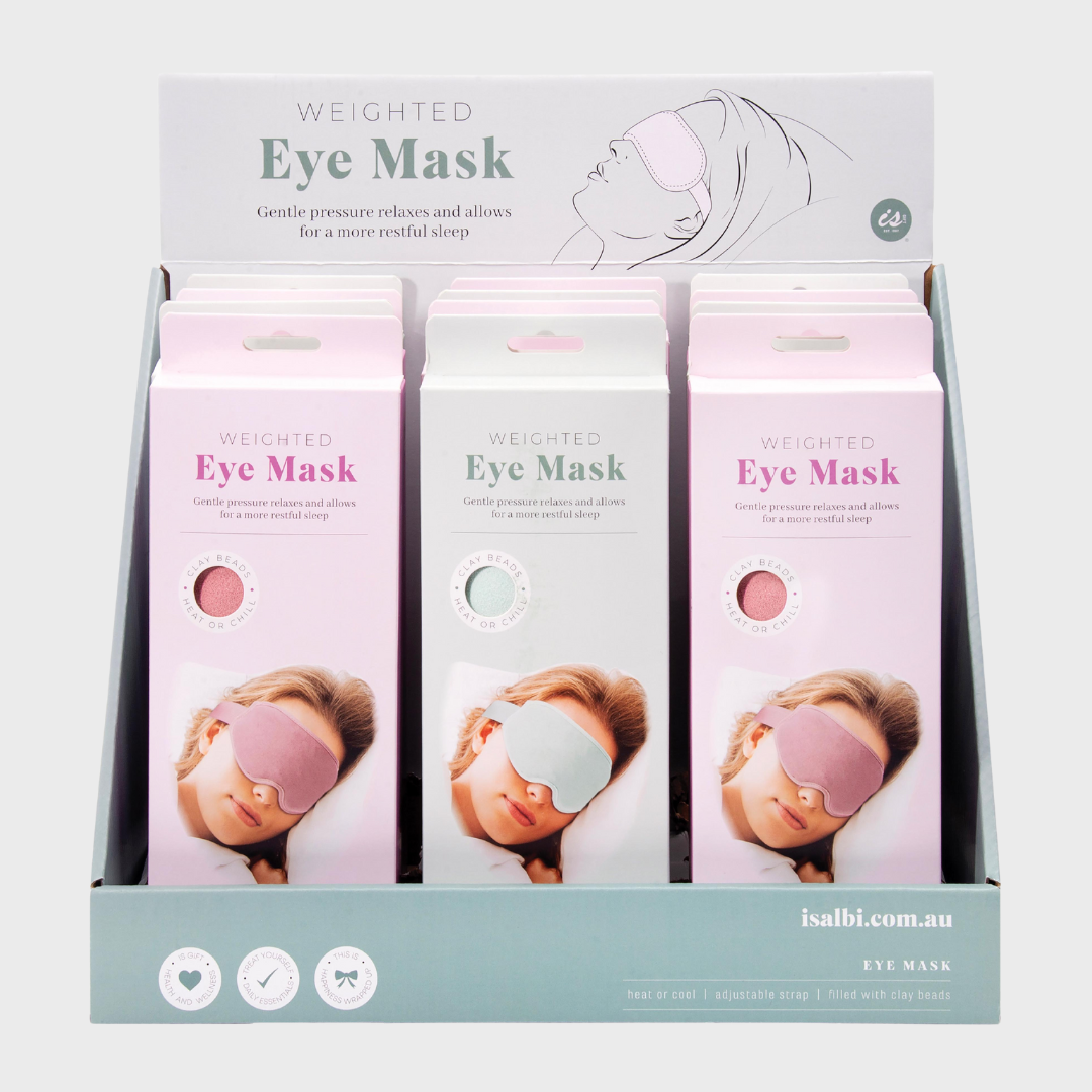 WEIGHTED EYE MASK | PINK