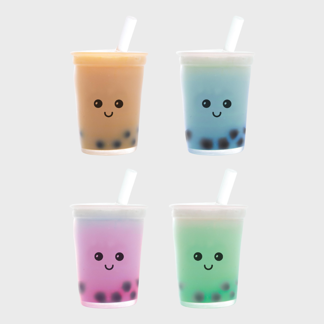 SQUISHY SQUASHY BUBBLE TEA | GREEN