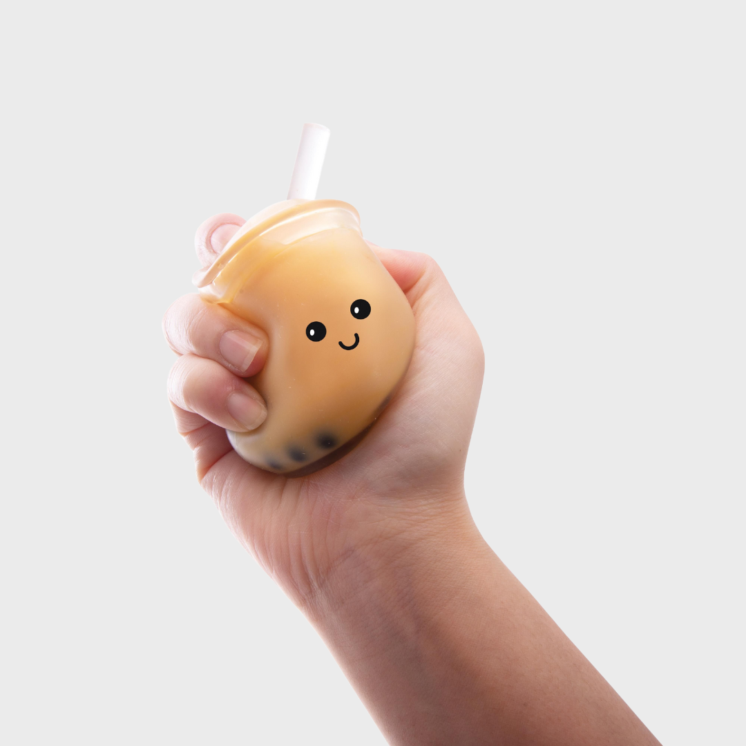 SQUISHY SQUASHY BUBBLE TEA | ORANGE