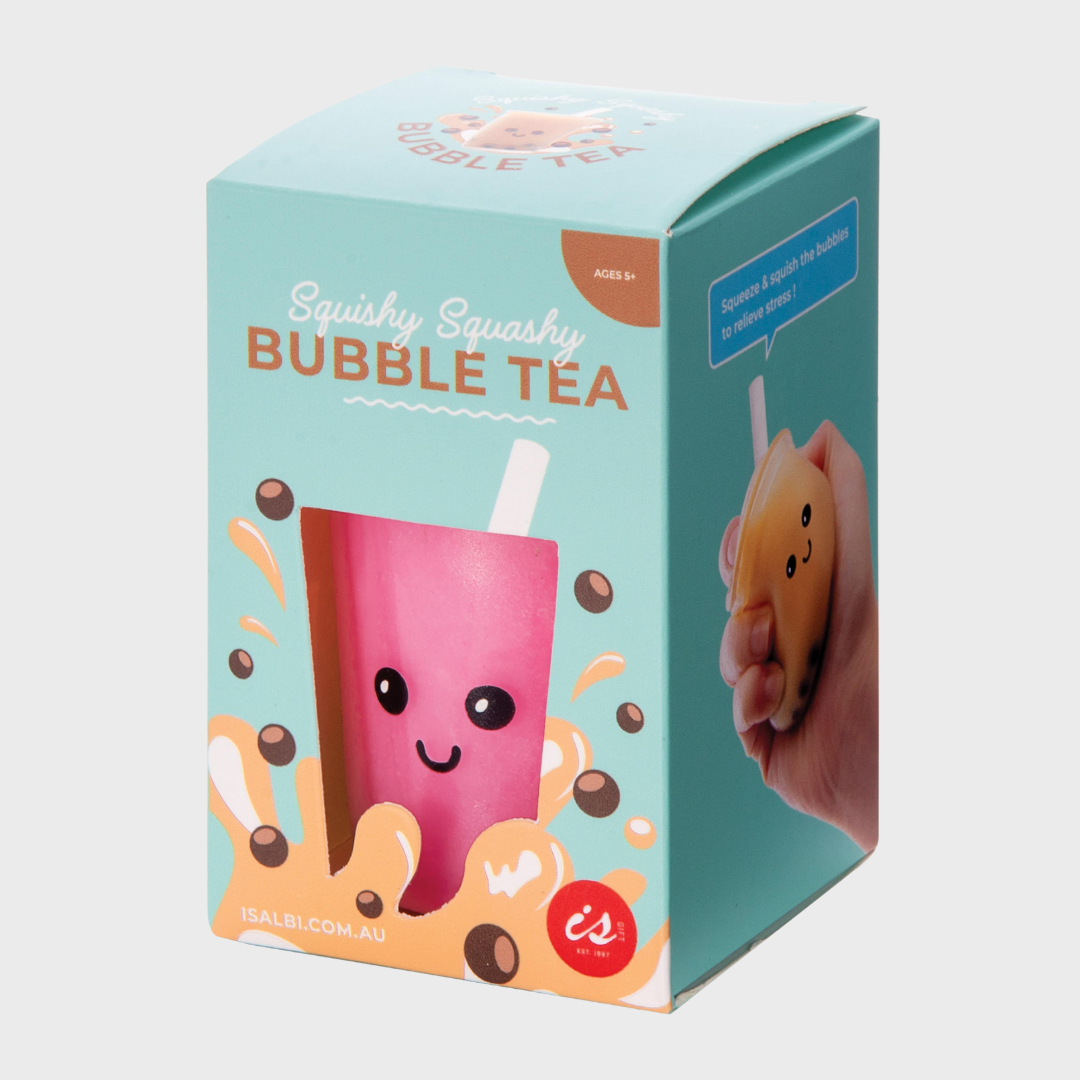 SQUISHY SQUASHY BUBBLE TEA | PINK