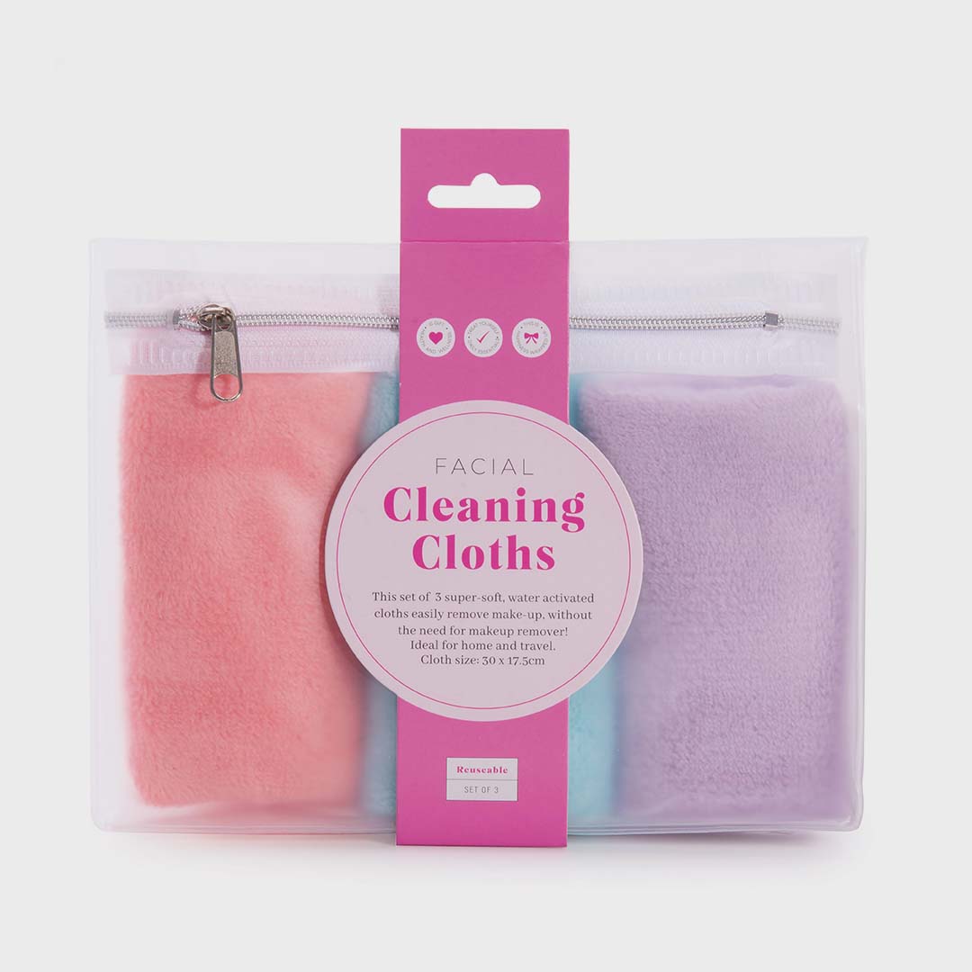 Facial Cleaning Cloths | set of 3