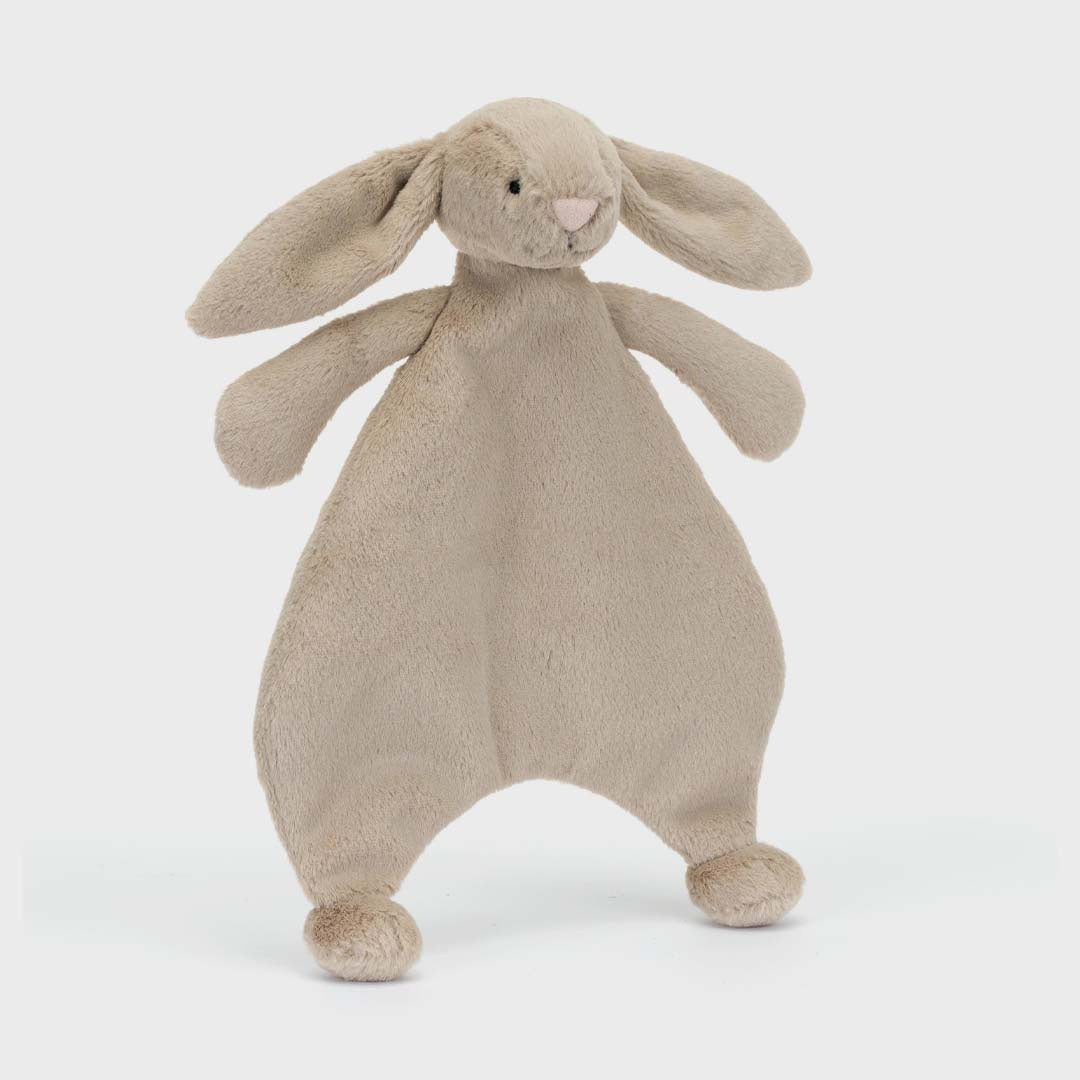 BASHFUL BUNNY COMFORTER | BEIGE