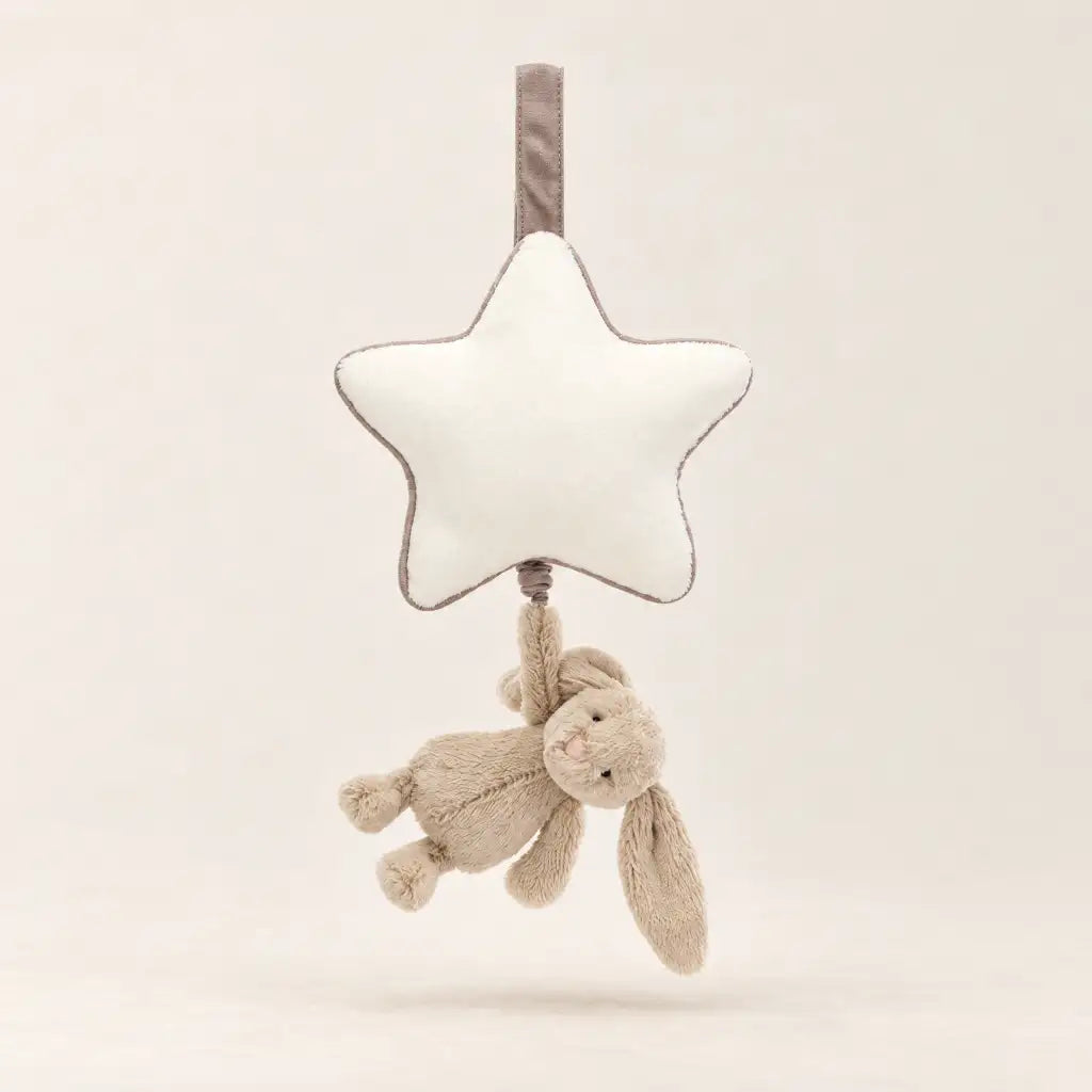 Bashful Beige Bunny | Musical Pull
