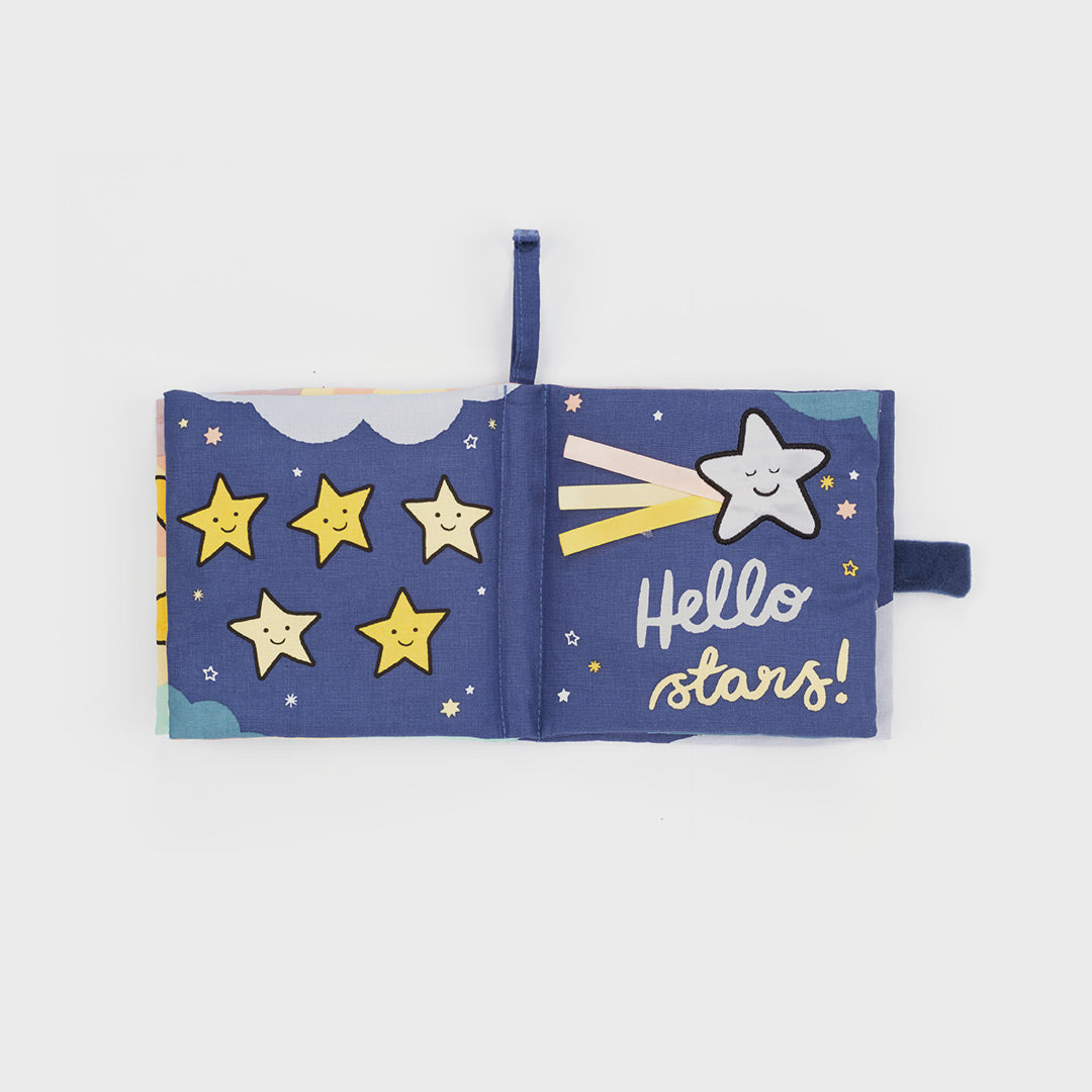 Hello Moon Fabric Book