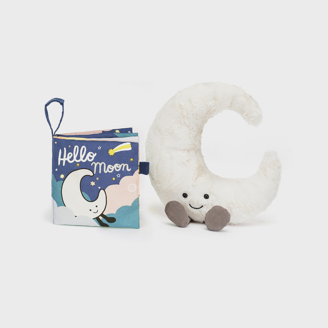Hello Moon Fabric Book
